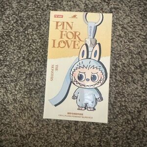 Popmart labubu Pin for Love Vinyl Plush Pendant Blind Box